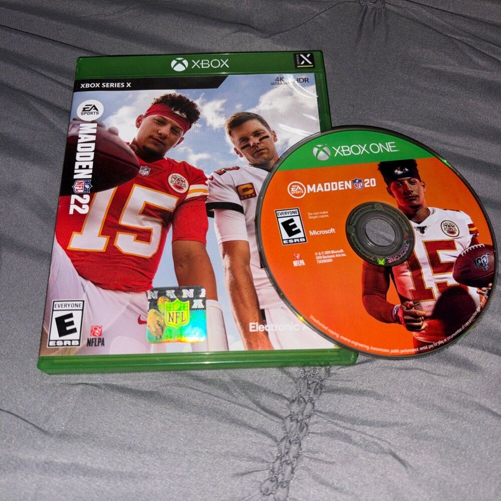 Microsoft Xbox One Madden NFL 20, 22 (2 Disc)